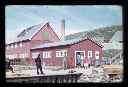 Mission au Groenland - paysage - village