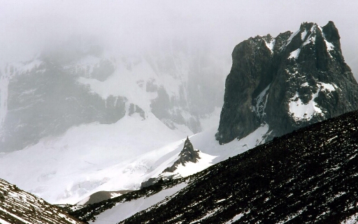 Ballade de 9 jours autour du Mont Ross - J2 - Zoom sur le  Piton central