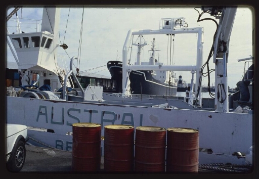 Le navire Austral Réunion et le Marion Dufresne