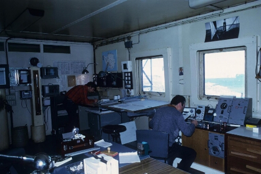 La météorologie dans le labo 1 (Bt n°25). Le chef et l'observateur météo.