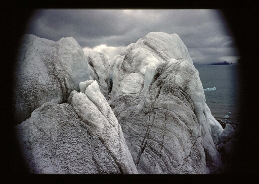 Glacier et bords de crevasses-  mission CNRS 1963 - vue 1