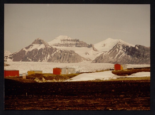 Vue de la base Corbel l'été 1984