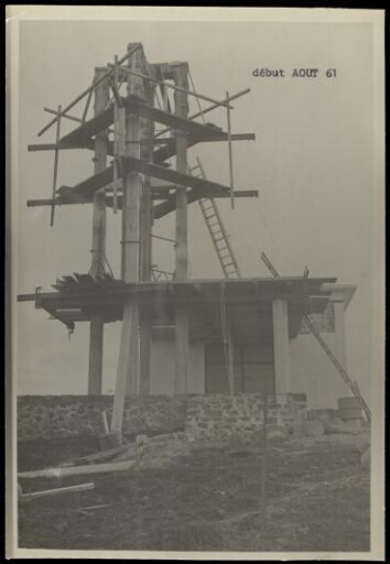 Construction du clocher