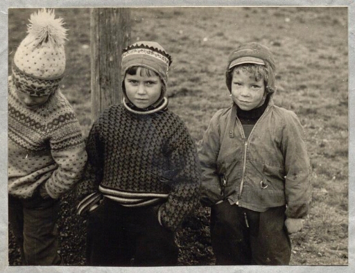 Enfants de Ny-Ålesund; fils de mineurs