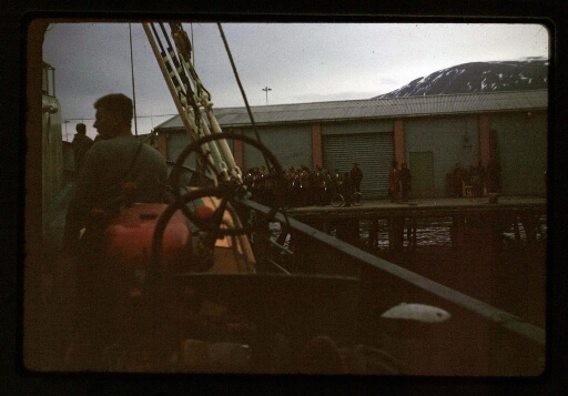 Tromsø - le Lyngen à quai - mission CNRS 1964