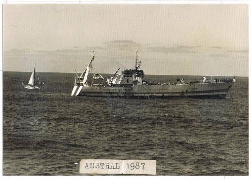 L'Austral en mer