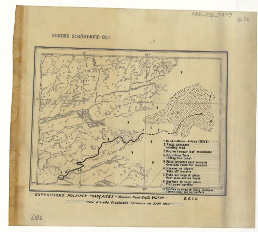 EGIC : voie d'accès éventuelle reconnue en avril 1957