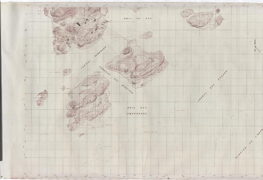 Archipel de Pointe Géologie, Partie centrale, situation mars 1979