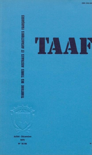 TAAF N°65 et 66