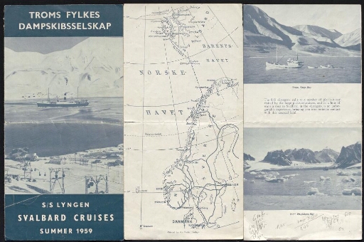 Brochure sur les croisières au Svalbard