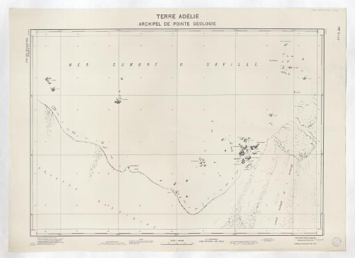 Terre Adélie, archipel de Pointe Géologie