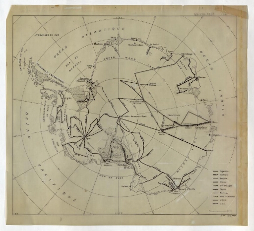 Expéditions internationales sur le continent antarctique