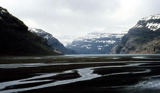 Ballade de 9 jours autour du Mont Ross - J6 -  Le fond du Fjord Larose