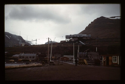 Ny-Ålesund, mine de charbon -  mission CNRS 1963