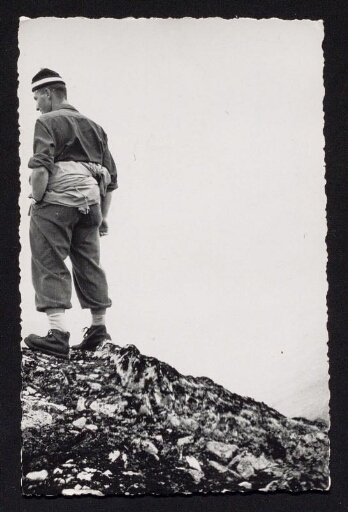 Un homme au sommet Nordenskröld - plan 2