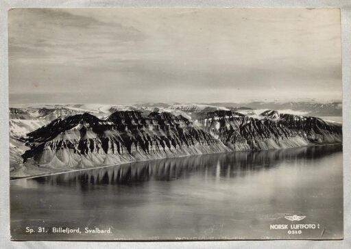 Carte postale du Billefjord