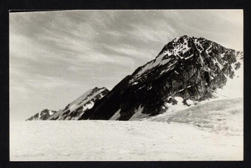 Glacier au Spitzberg - mission CNRS 1965