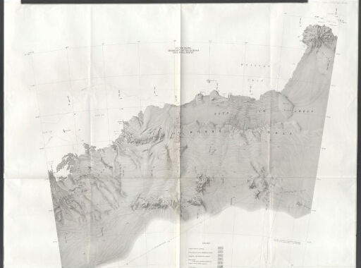 Antarctica sketch map, Hobbs coast, Marie Byrd land