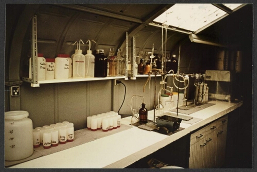 Intérieur d'un laboratoire.