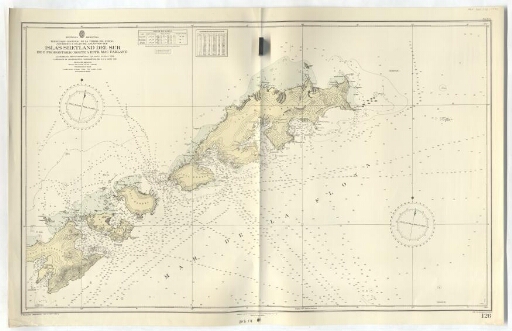 Islas Sheltand del Sur de C. promontorio norte a estr. Mac Farlane