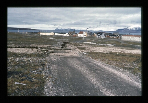 Ny-Ålesund, la route vers la base - mission CNRS 1963