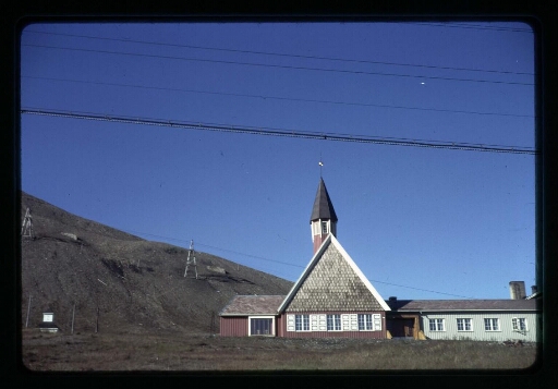 Longyearbyen- église - mission CNRS 1963 - vue 6