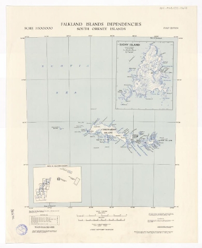 Falkland islands dependencies, south orkney islands