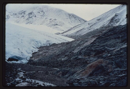 Front Glacier Flusin. P. Matha