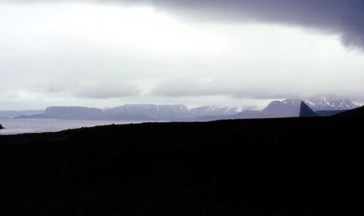 Ballade de 9 jours autour du Mont Ross - J3 - Val des Skuas_ Au dessus de la crique Nunn.