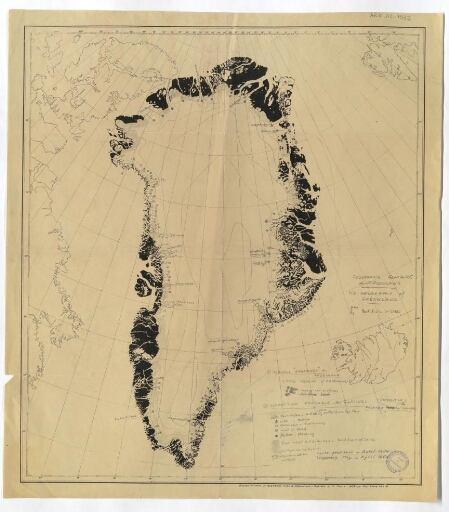 Géographie glaciaire du Groenland